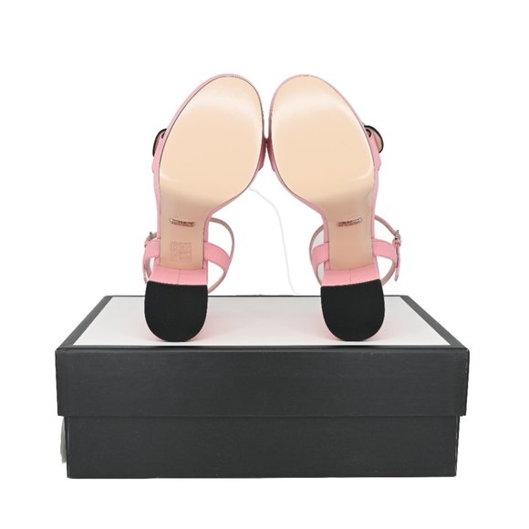 Gucci Women's 628100 GG Marmont Leather Platform Sandals - Picture 10 of 12